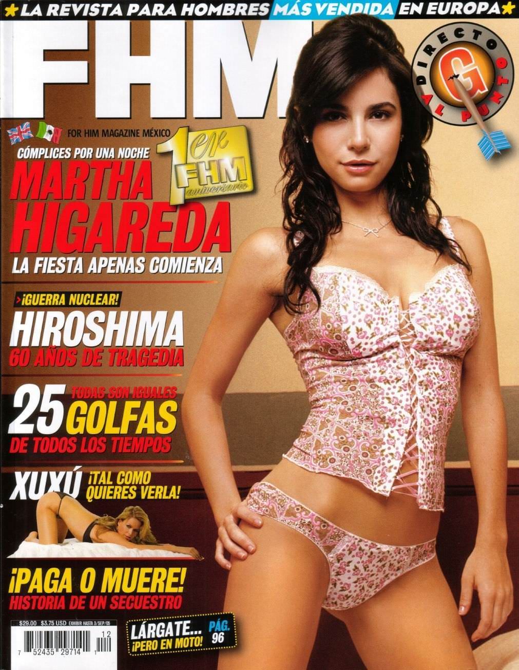 Марта Игареда фото на обложке журнала FHM