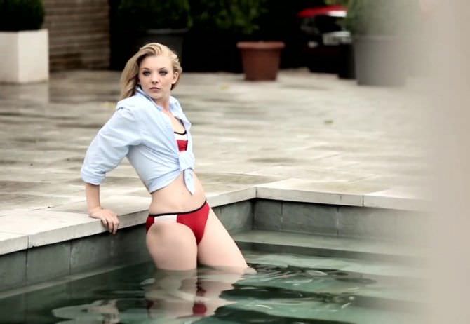 Натали Дормер фото в бассейне