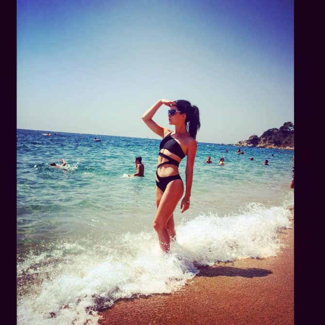 Дарья Мингазетдинова фотография на пляже в инстаграм