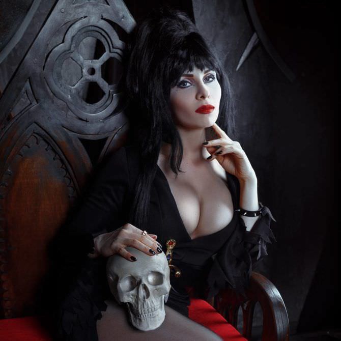 Елена Самко фотография в образе ведьмы