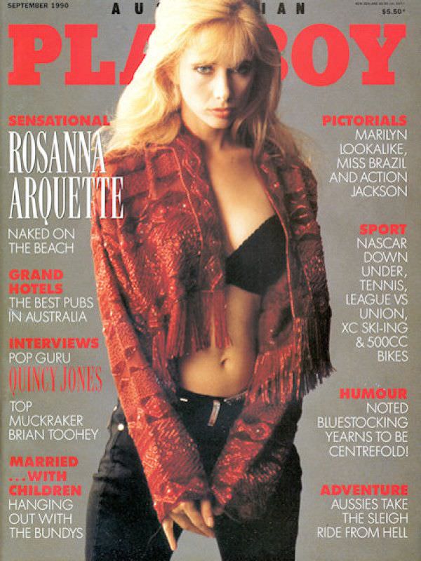 Розанна Аркетт фото с обложки 1990