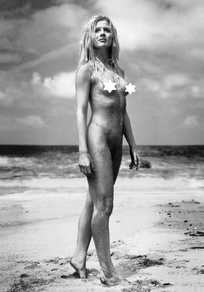 Ева Хаберманн фотография без одежды на пляже