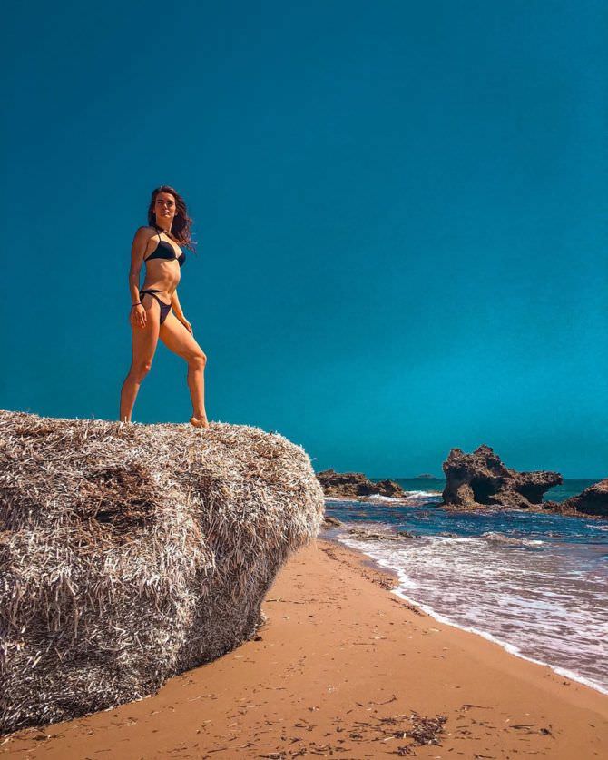 Мария Дмитриева фото на пляже в инстаграм