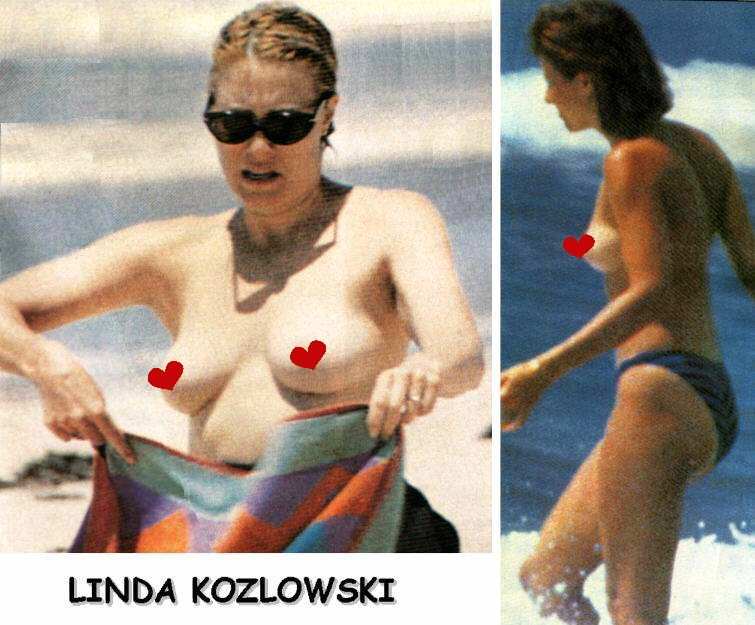 Линда Козловски фото на отдыхе