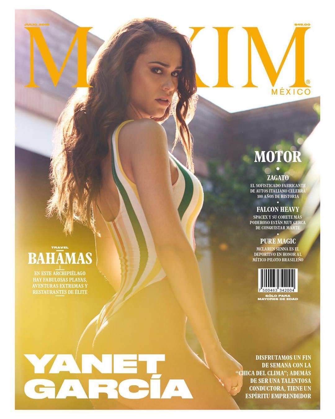Янет Гарсия фото для обложки журнала Maxim