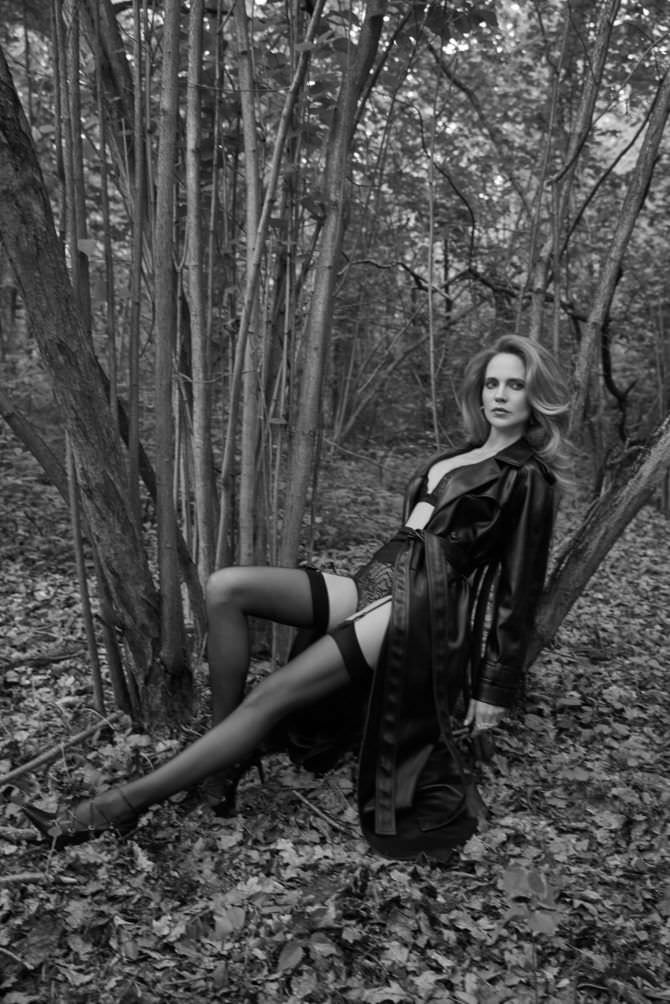 Наталья Ионова фотосессия в лесу