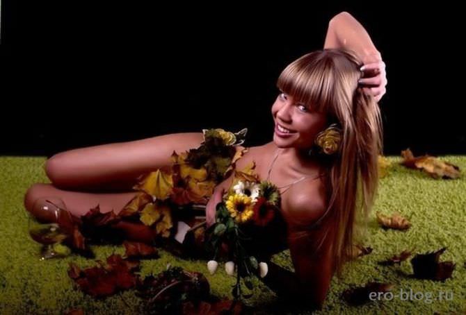 Алла Михеева фотосессия с венком из цветов